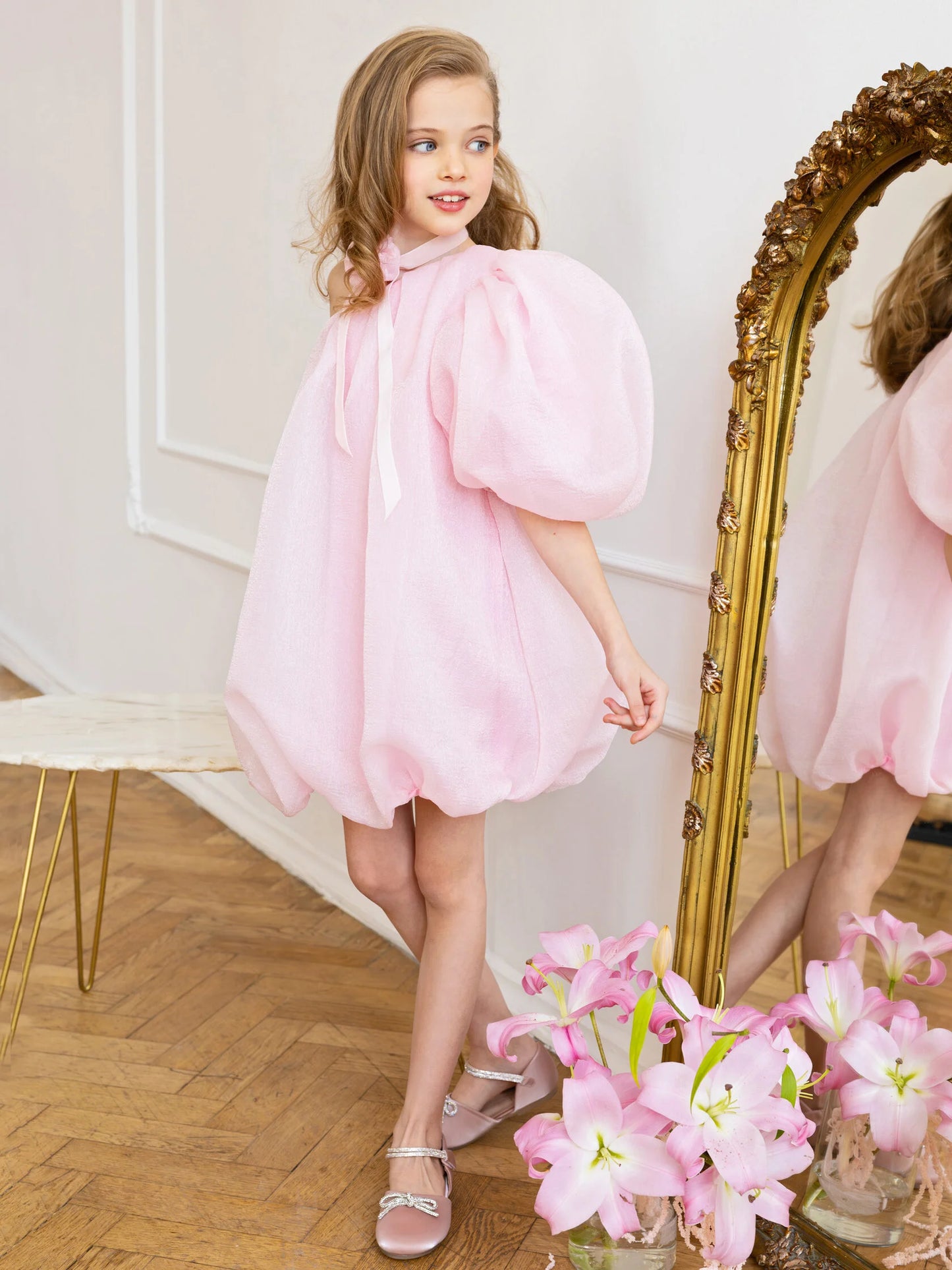 Dress "Light", powder