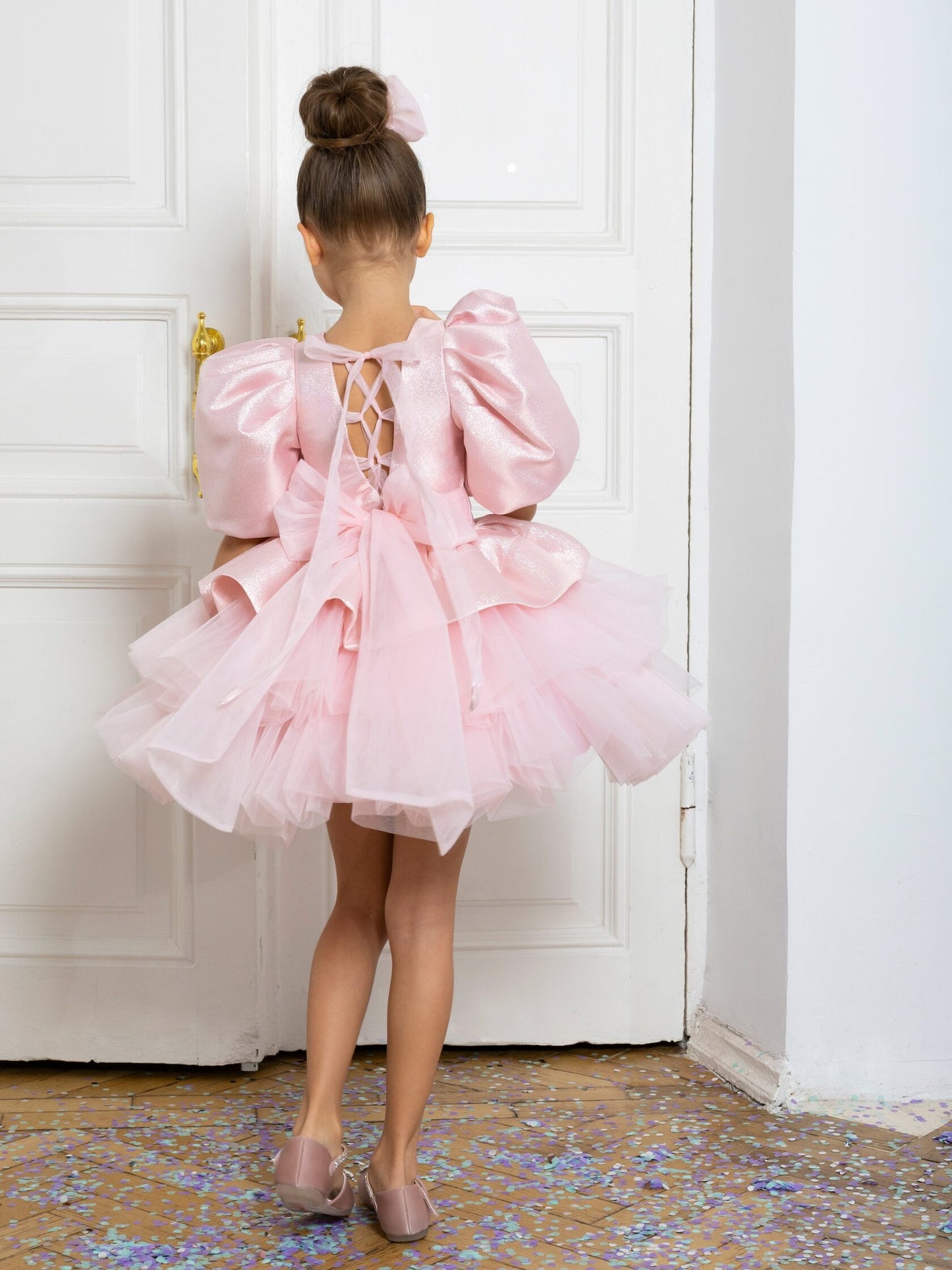 Dress "Pompadur", pink