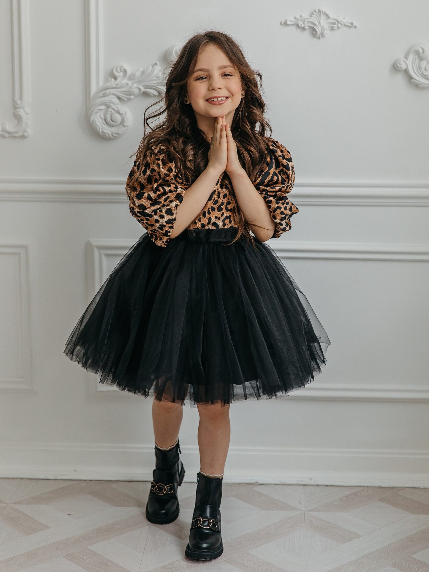Dress "Sofi", leo