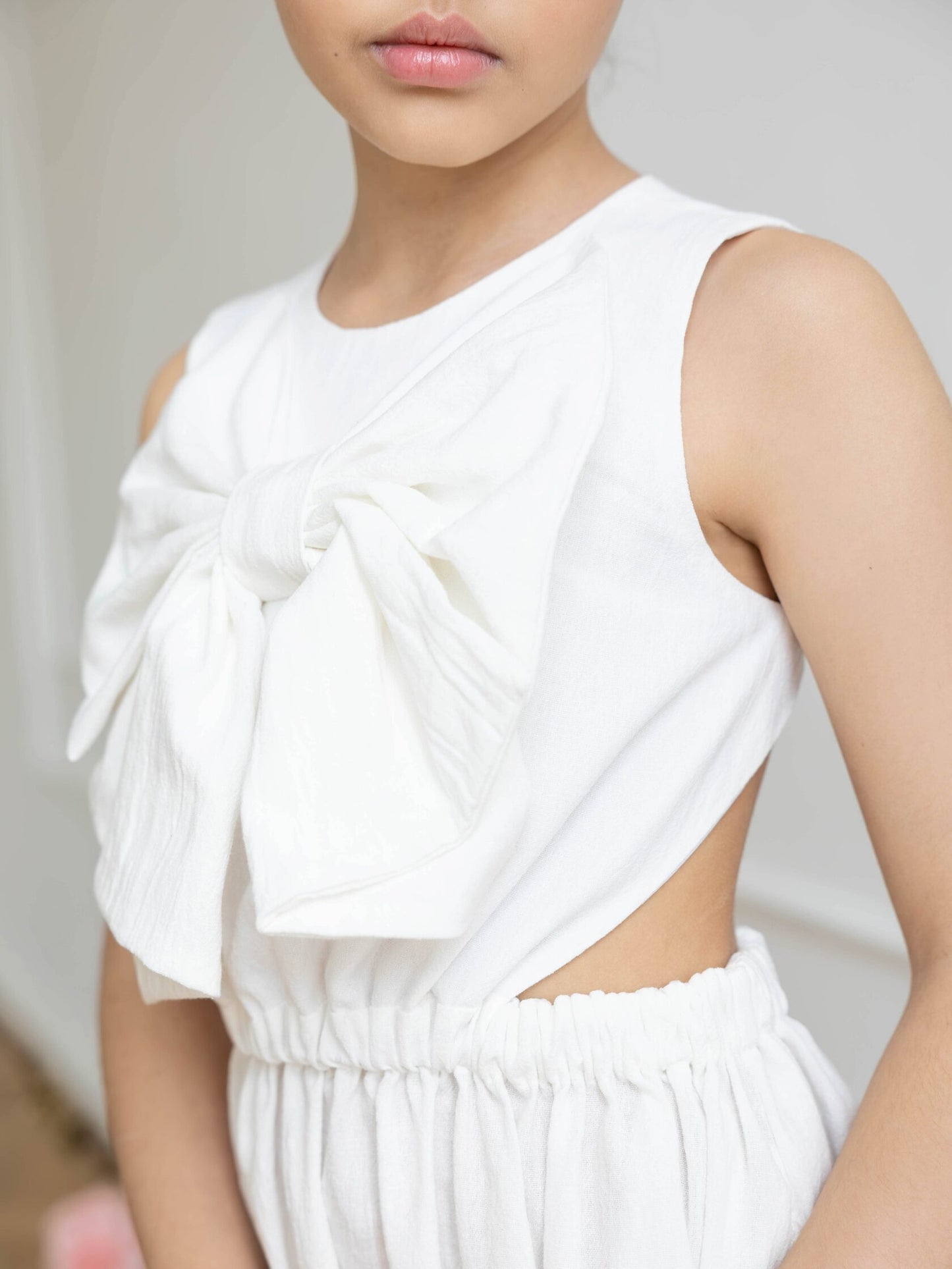 Dress "Ayris", white