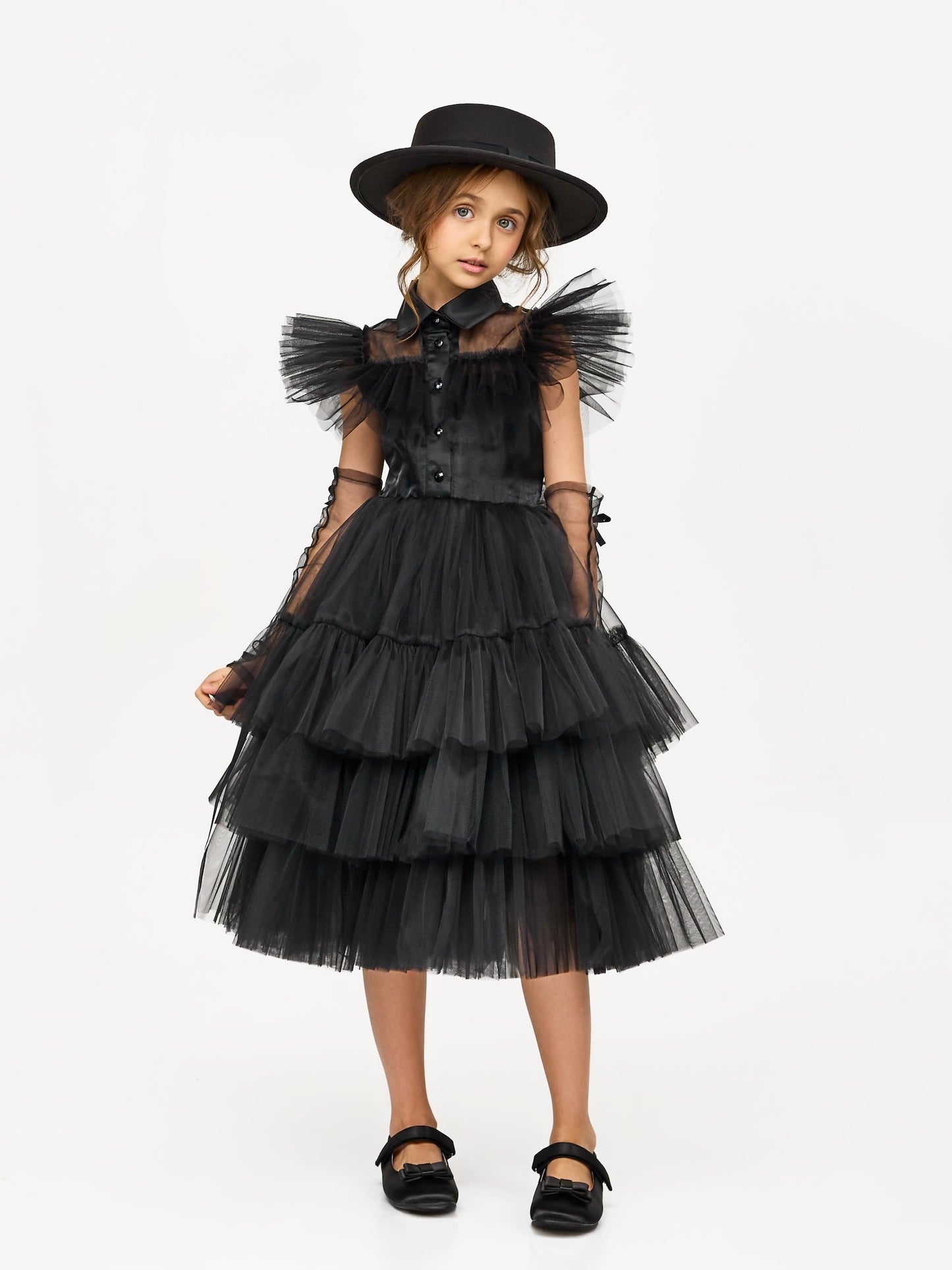Dress "Wednesday", black