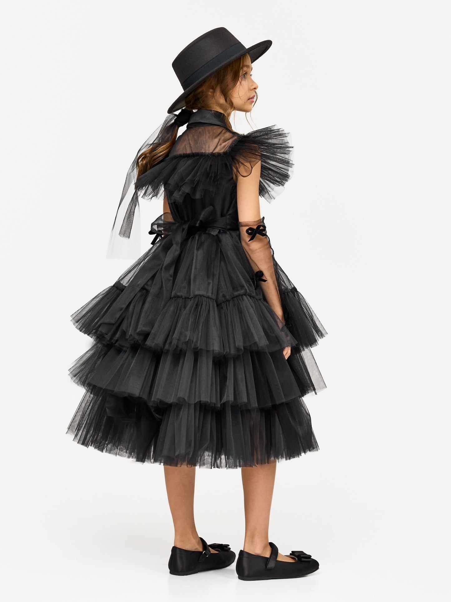 Dress "Wednesday", black