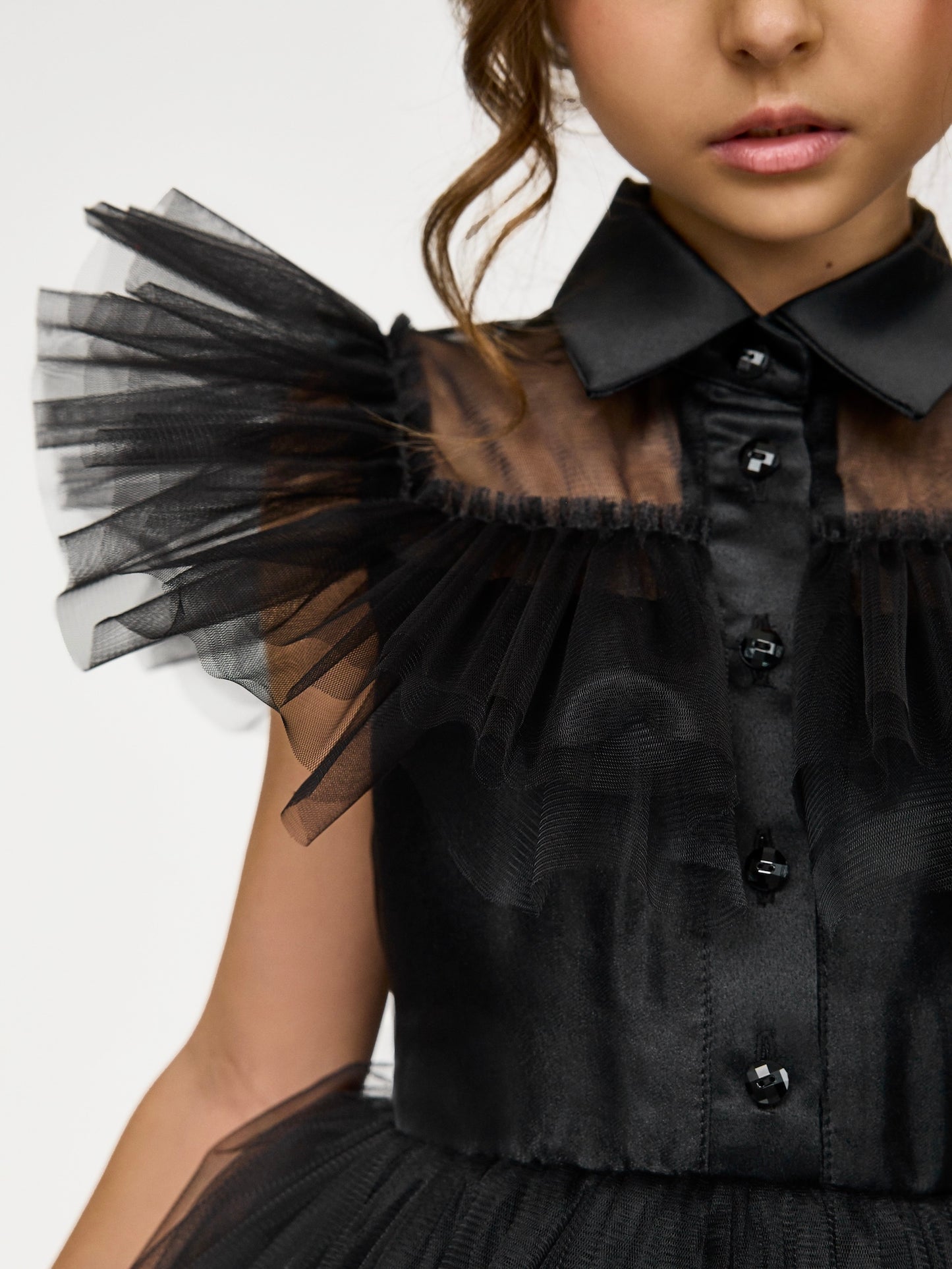 Dress "Wednesday", black
