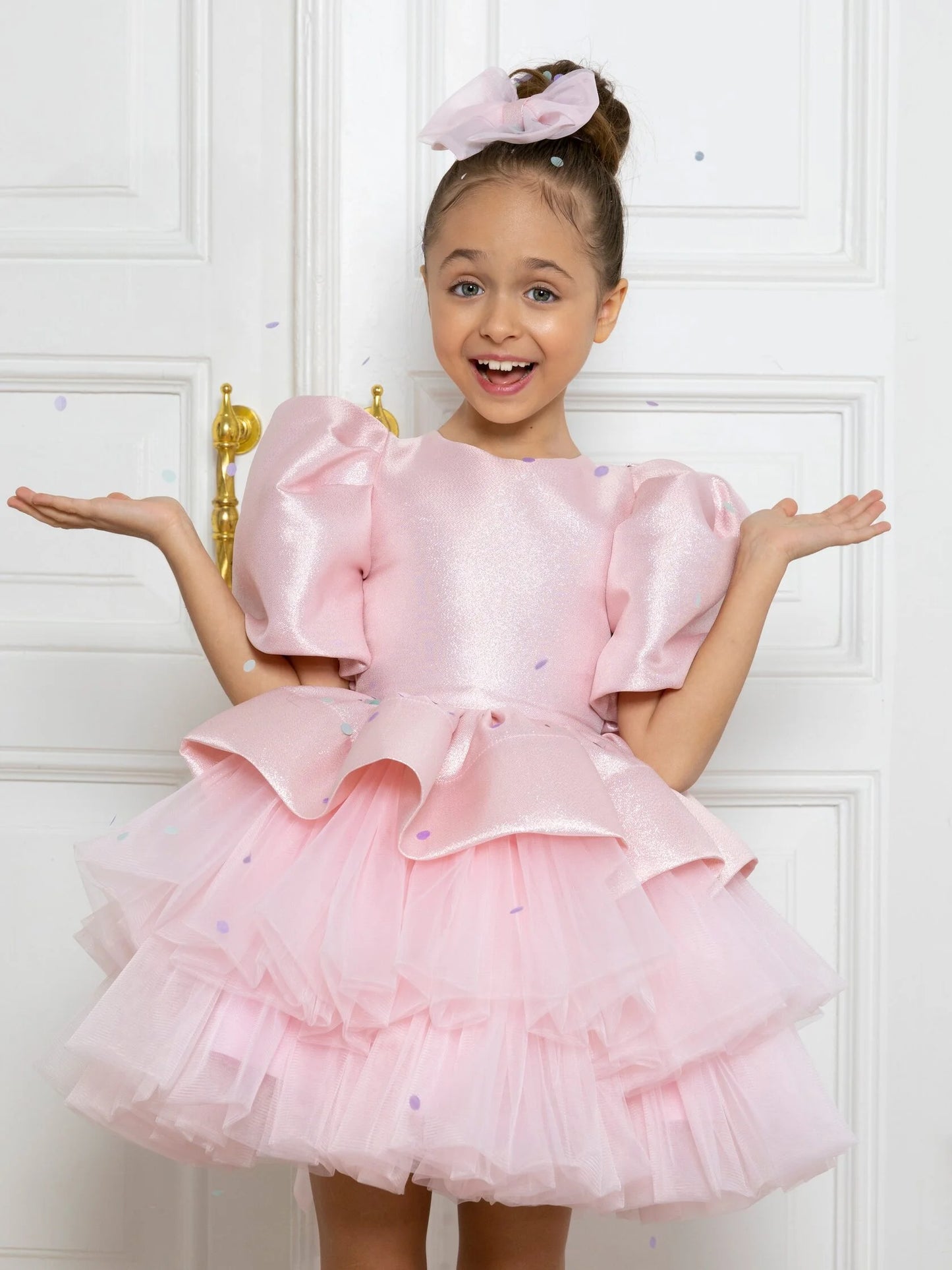 Dress "Pompadur", pink