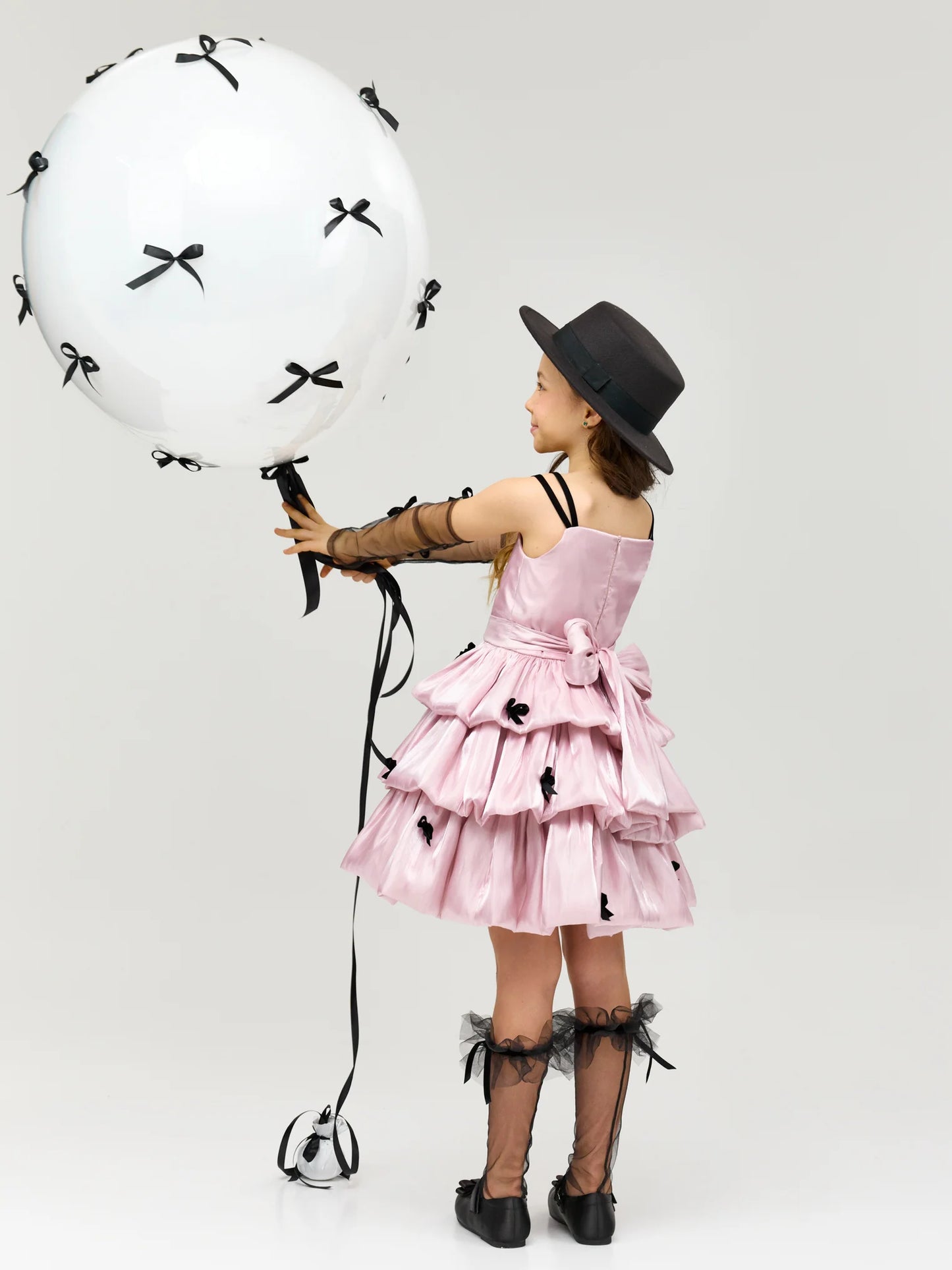 Dress "Vivien", powder