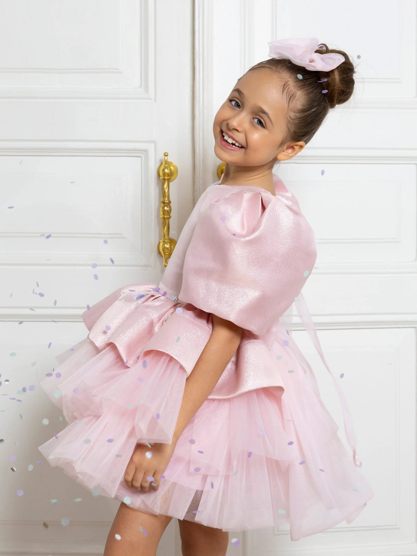 Dress "Pompadur", pink