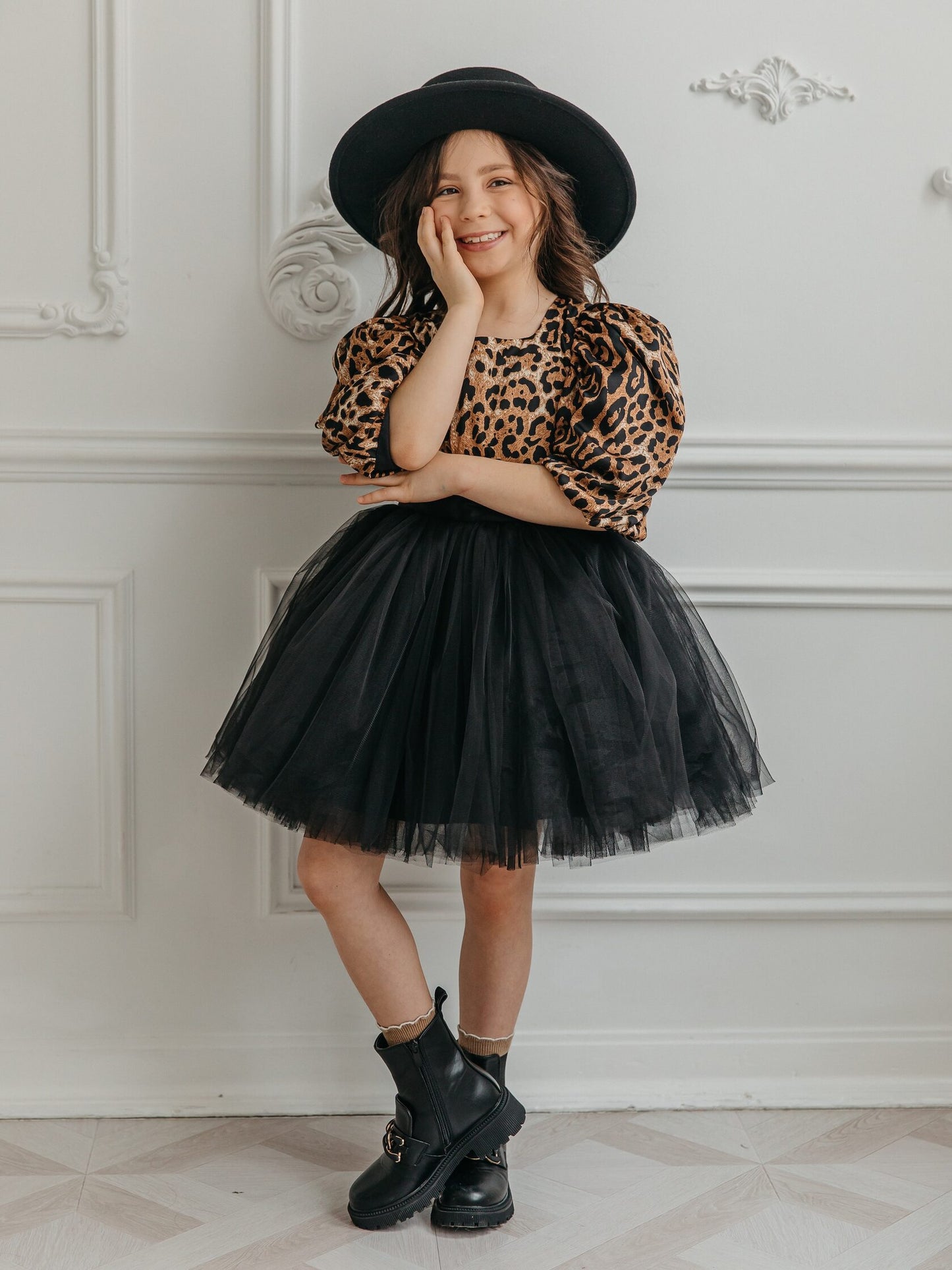 Dress "Sofi", leo