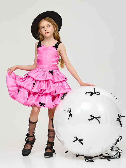 Dress "Vivien", fuchsia