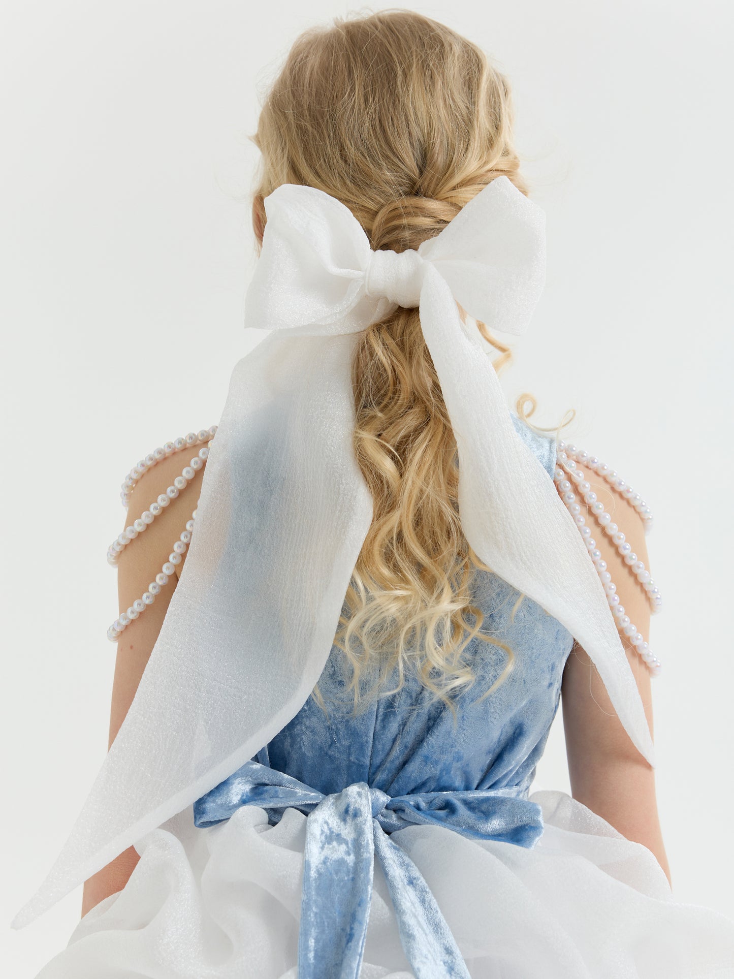 Dress "Coco", blue-white