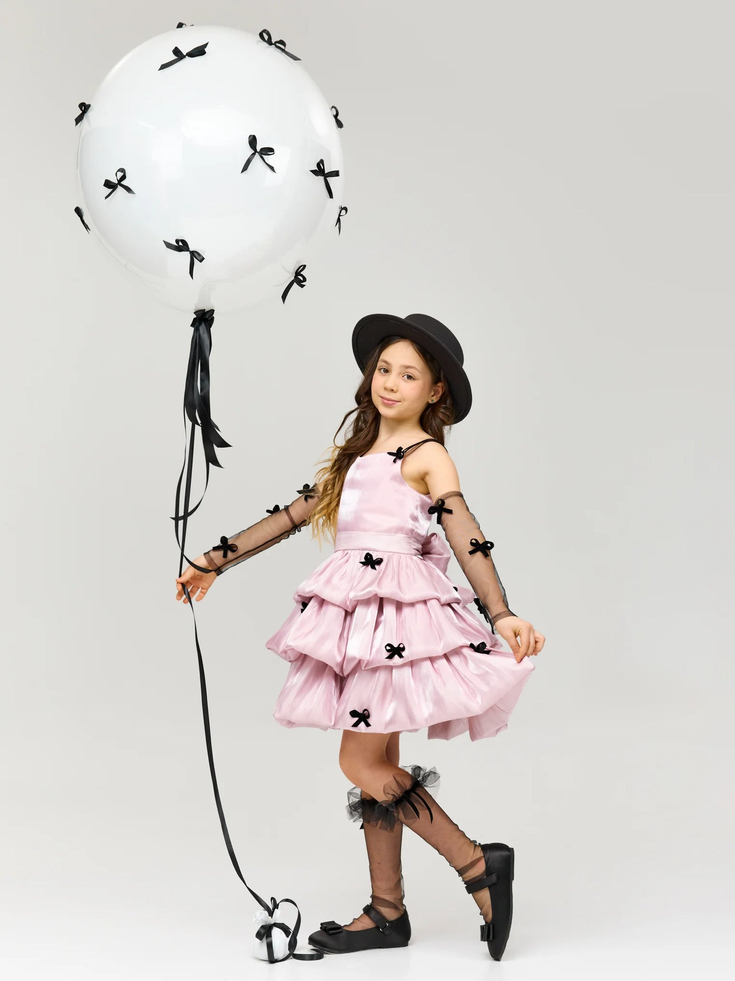 Dress "Vivien", powder