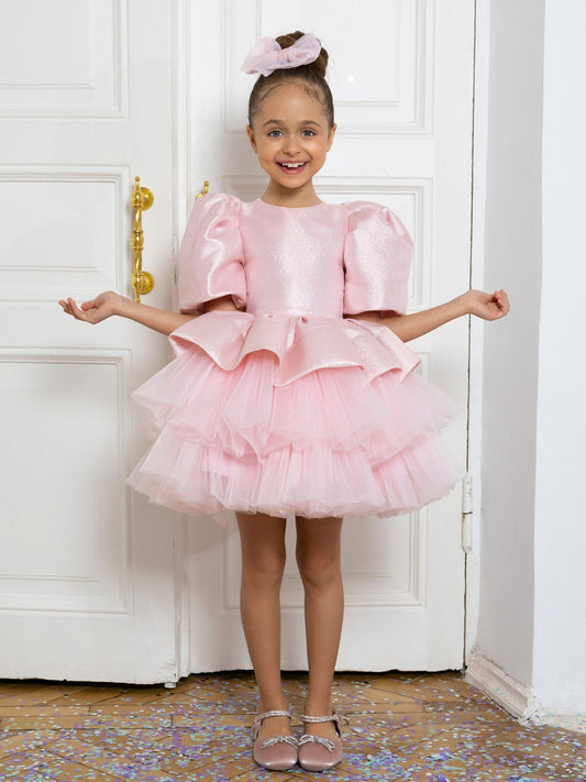 Dress "Pompadur", pink