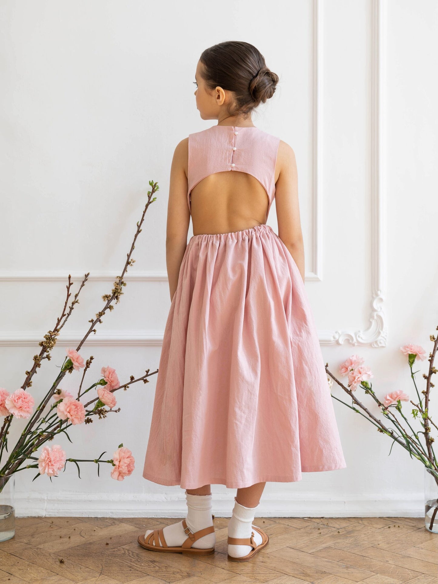 Dress "Ayris", powder