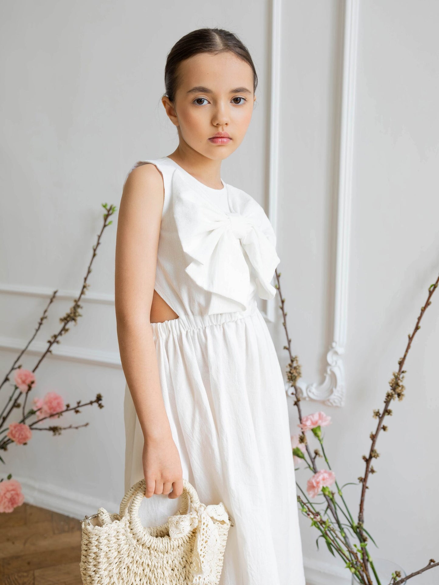Dress "Ayris", white