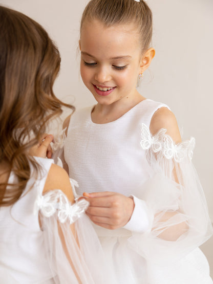 Dress "Marshmallow", white