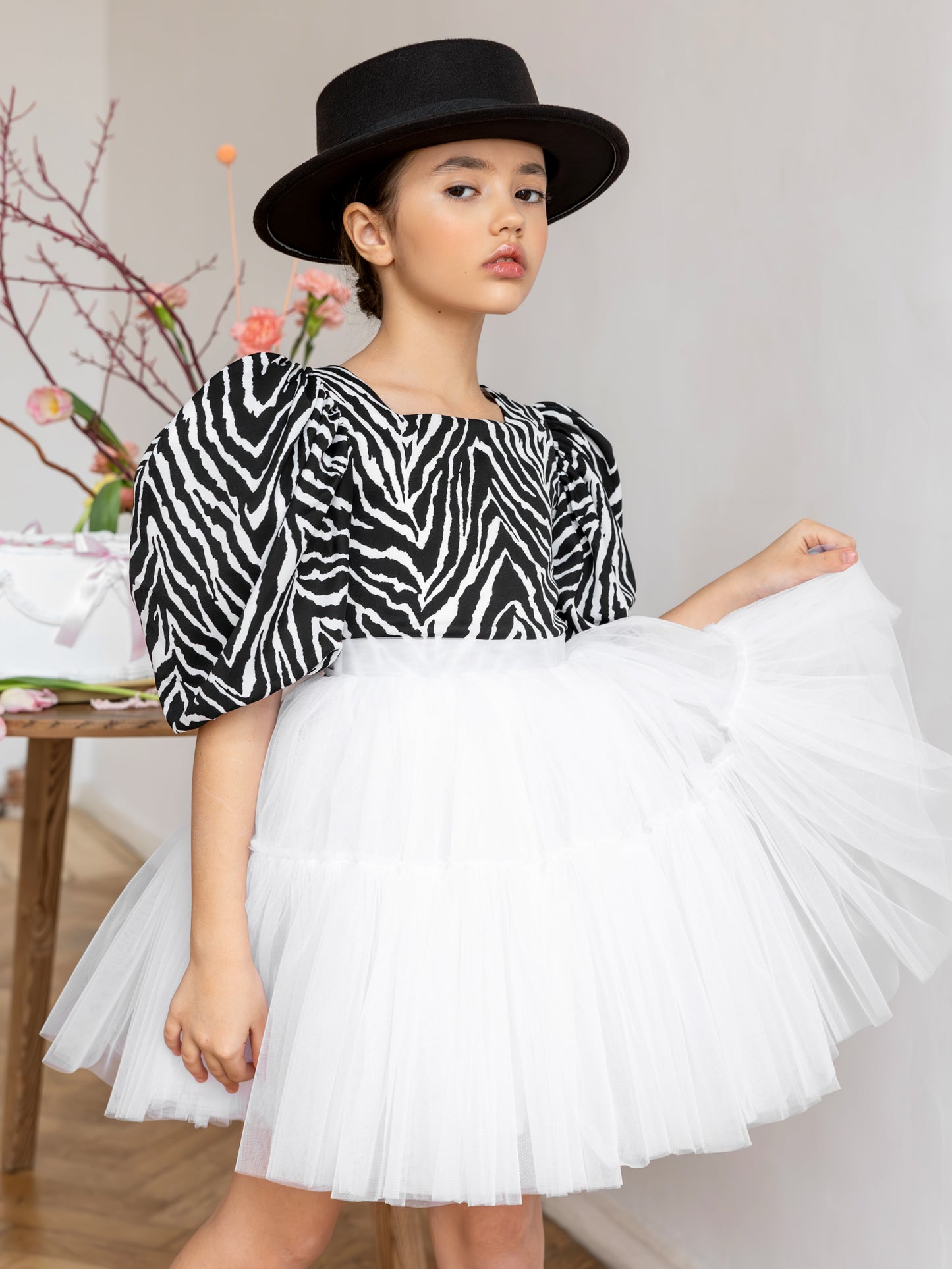 Dress "Mia", zebra