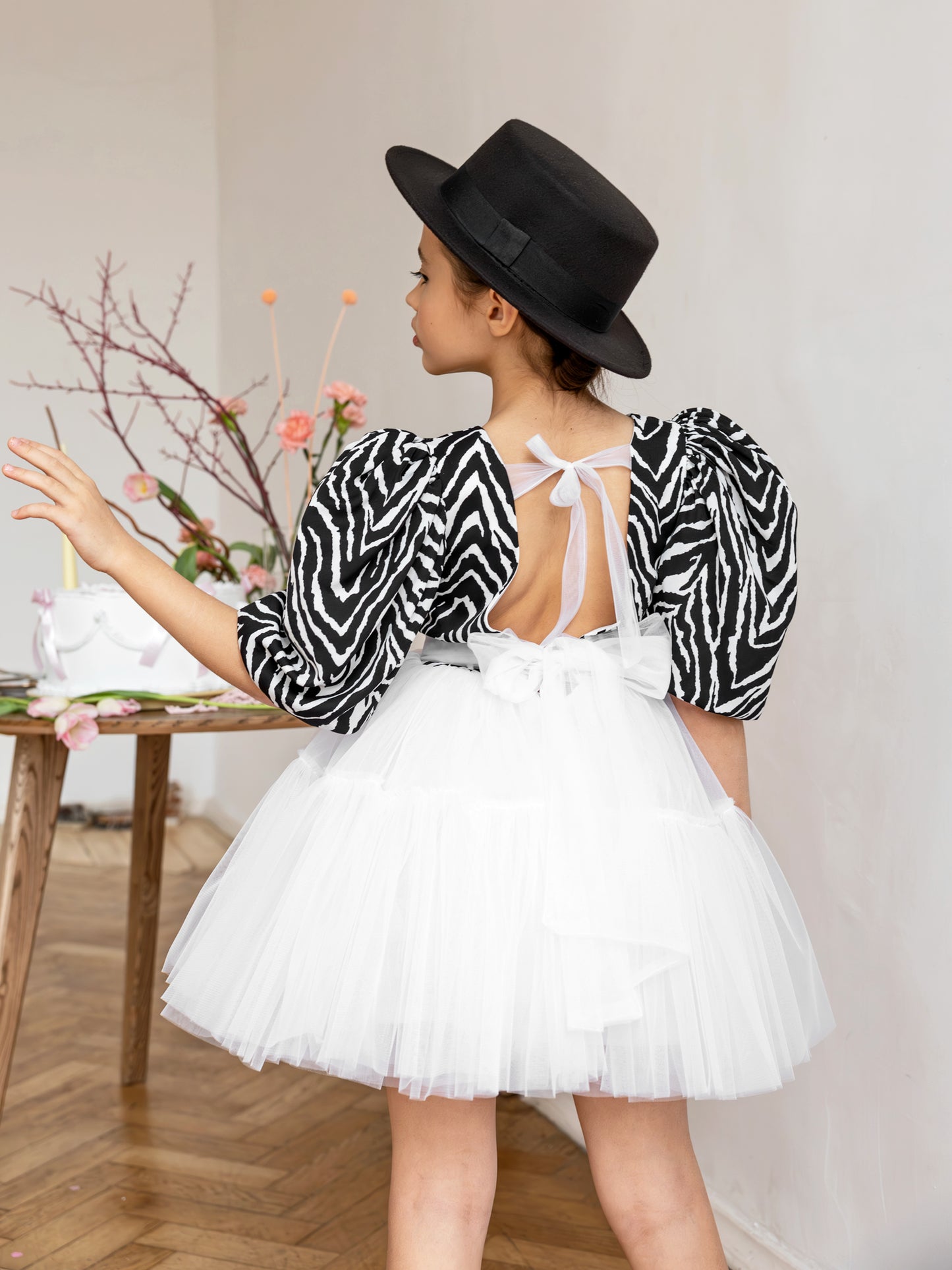 Dress "Mia", zebra