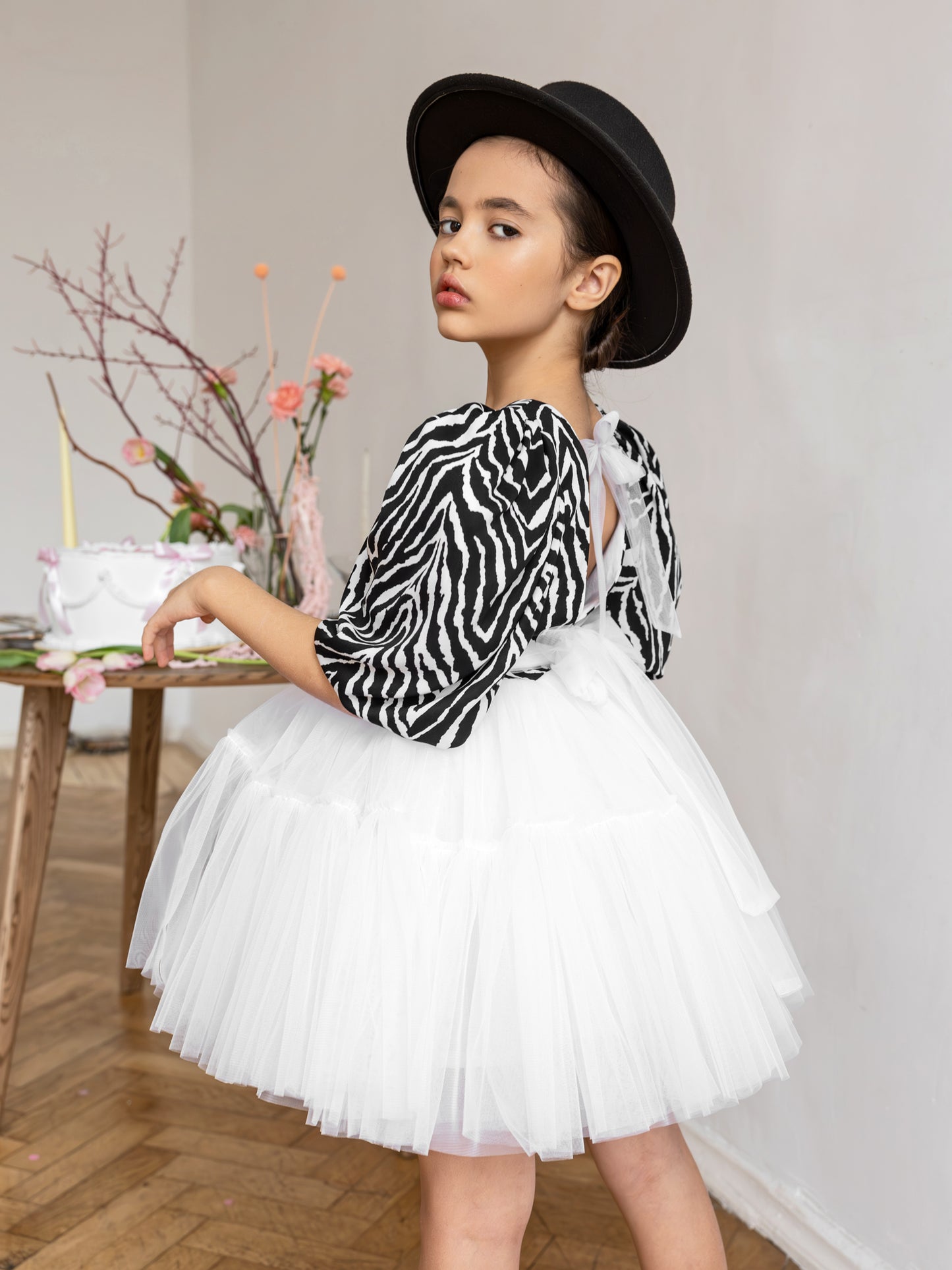 Dress "Mia", zebra