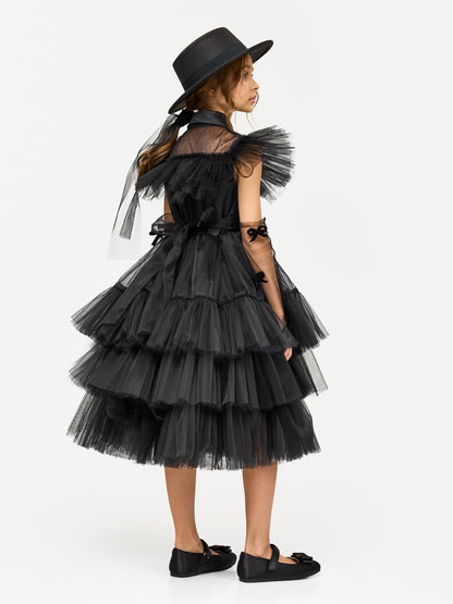 Dress "Wednesday", black
