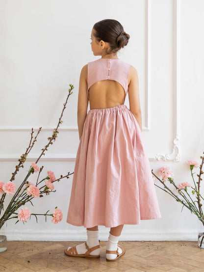 Dress "Ayris", powder