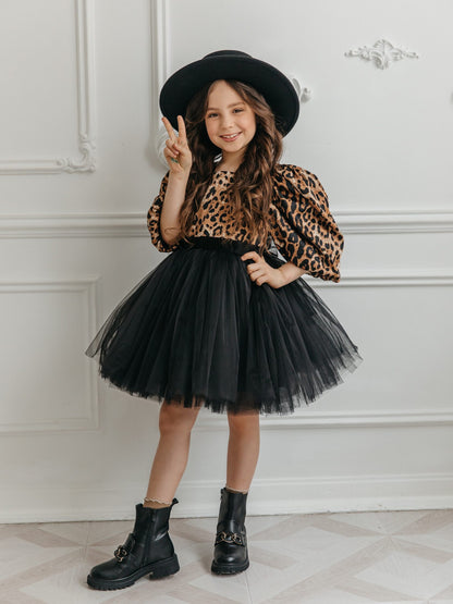 Dress "Sofi", leo