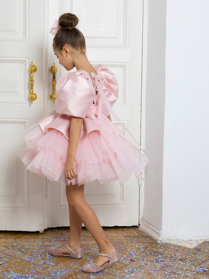 Dress "Pompadur", pink