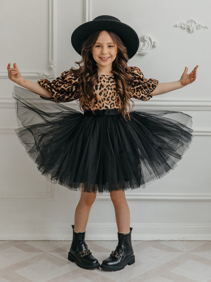 Dress "Sofi", leo