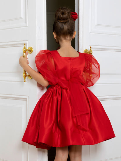 Dress "Paris", red